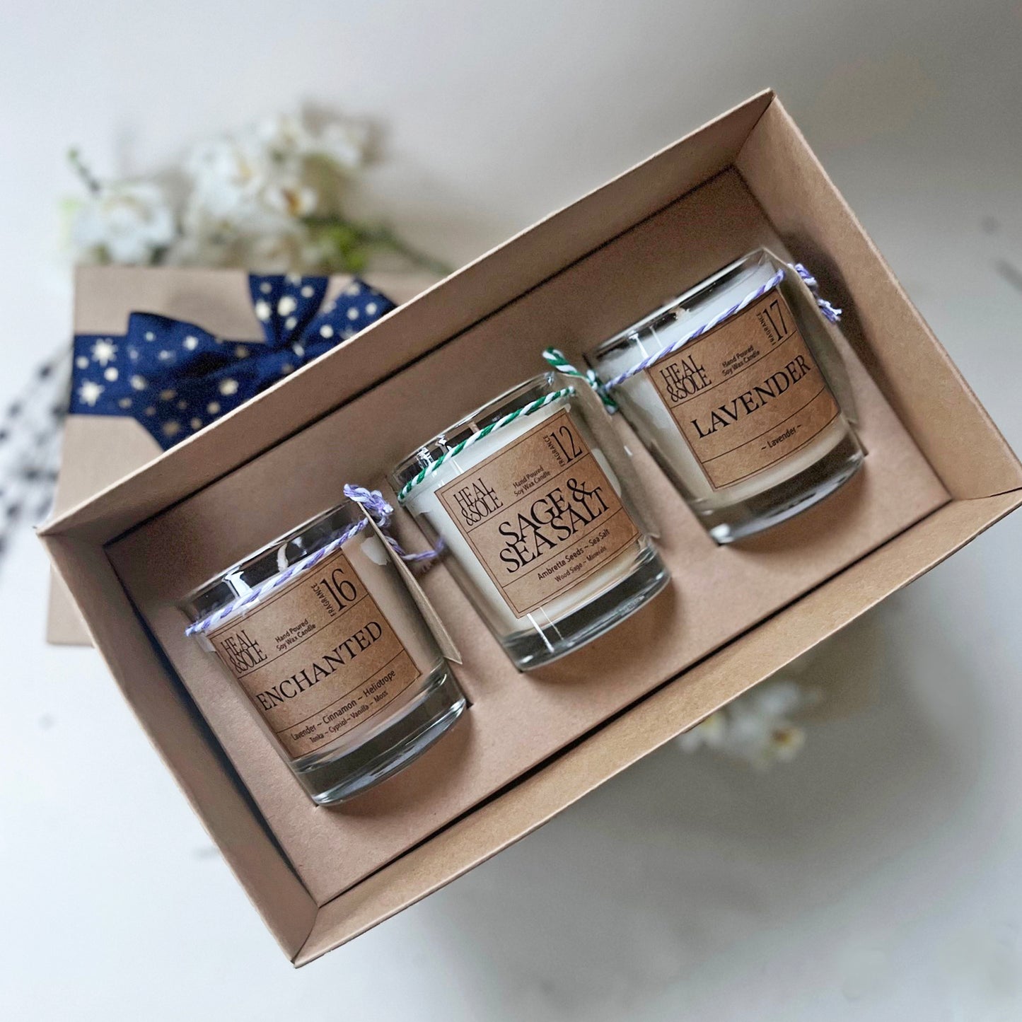 Relaxing Candle Trio