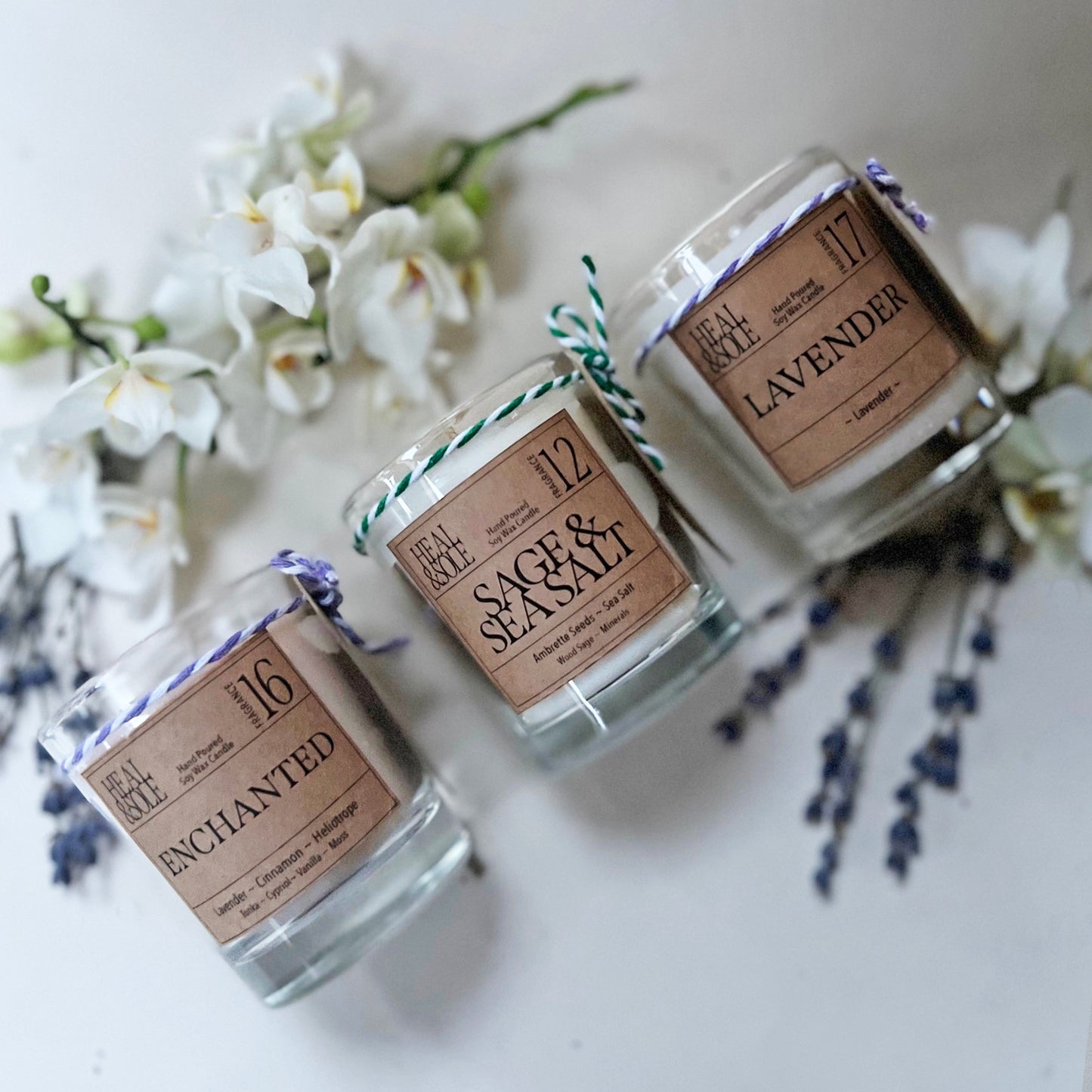 Relaxing Candle Trio