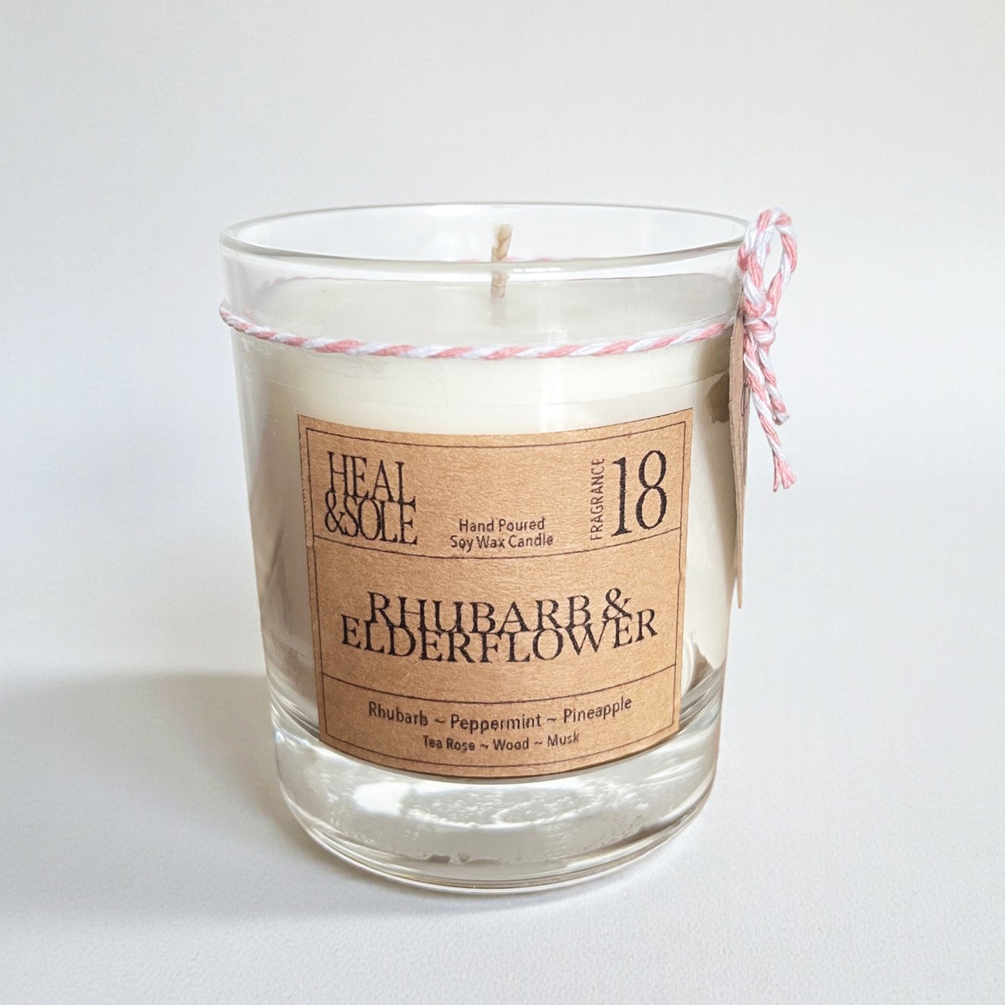 Rhubarb & Elderflower Candle
