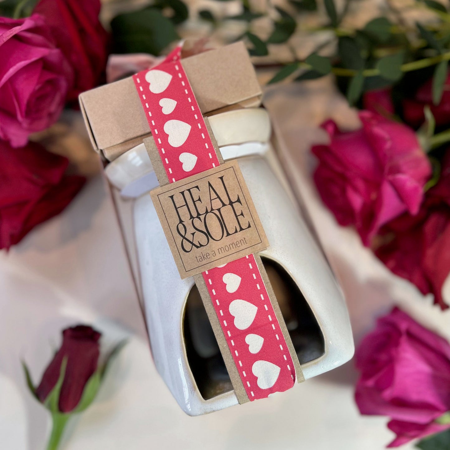Ceramic Diffuser & Floral Wax Melts Gift Set