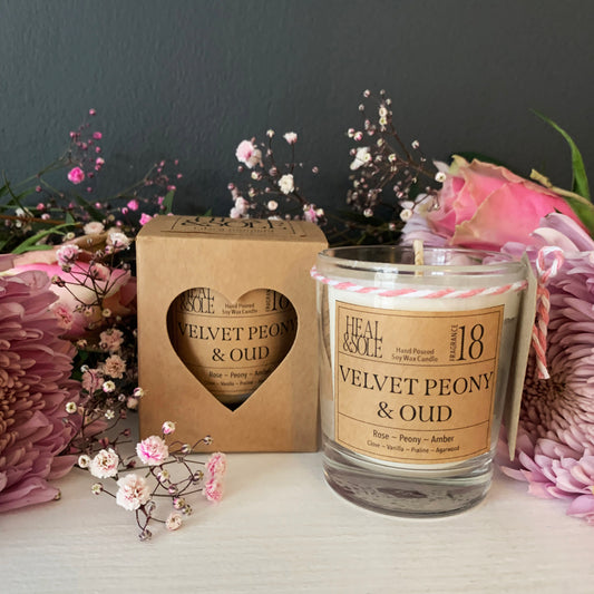 Limited Edition Velvet Peony & Oud Small Candle