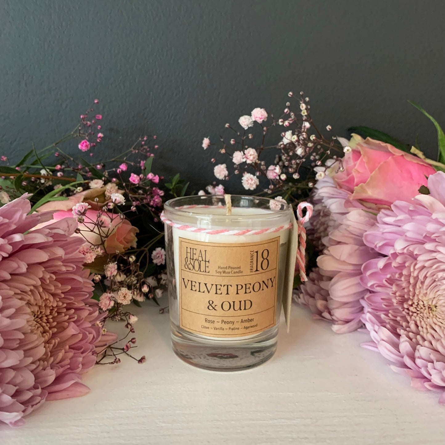 Limited Edition Velvet Peony & Oud Small Candle