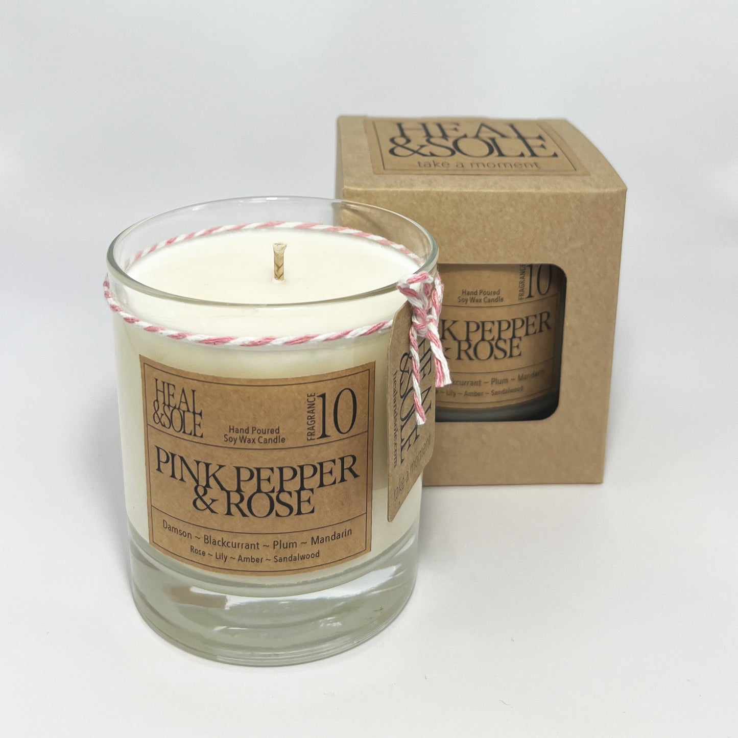 Pink Pepper & Rose Candle