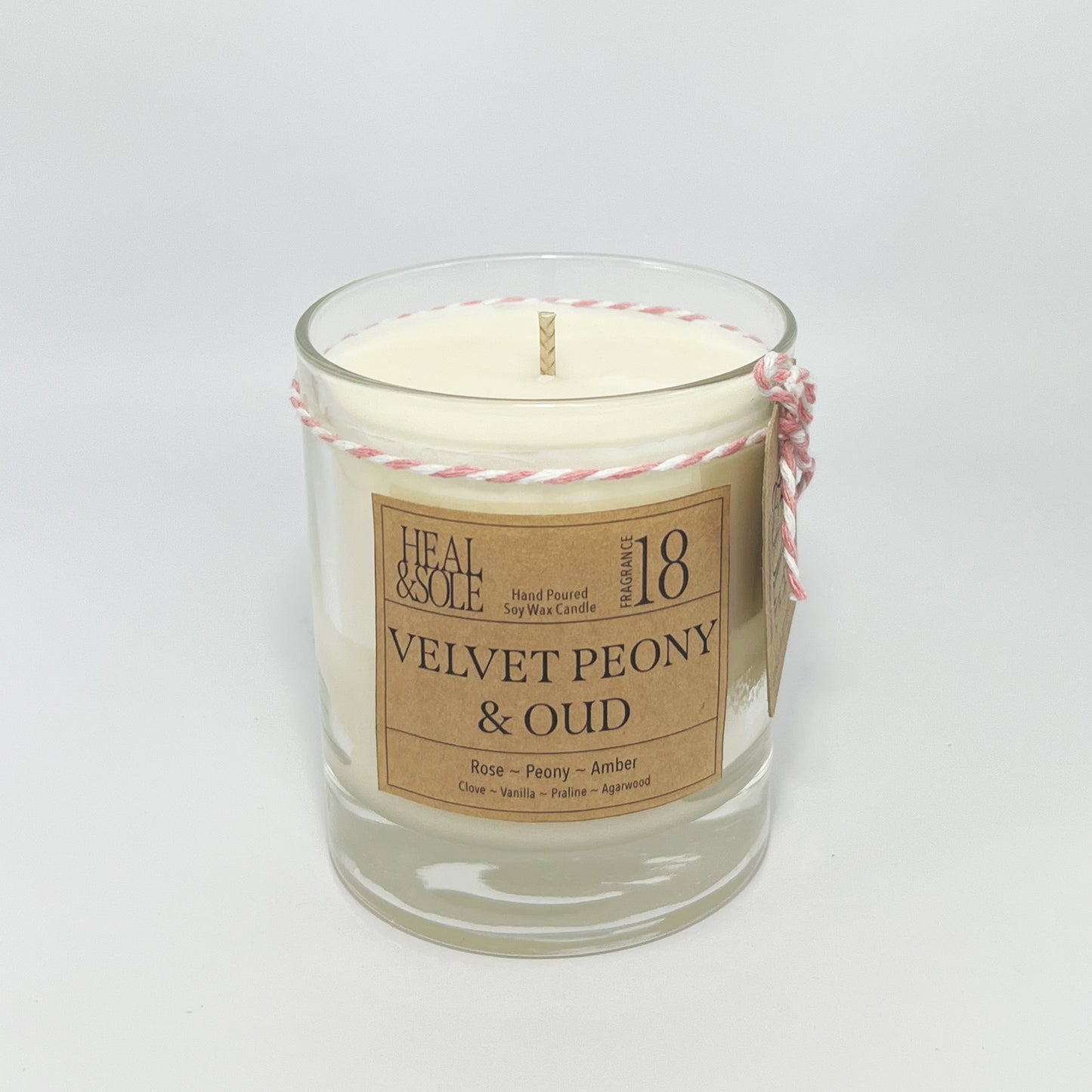 Velvet Peony & Oud Candle