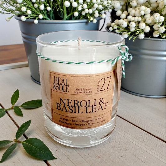 Neroli & Basil Leaf Candle