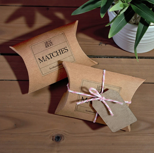 Pink Matches Pillow Box