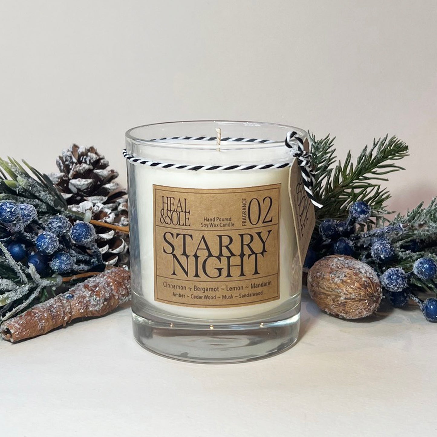 Starry Night Candle