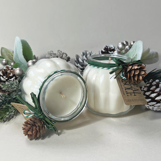 Winter Forest Bauble Candle