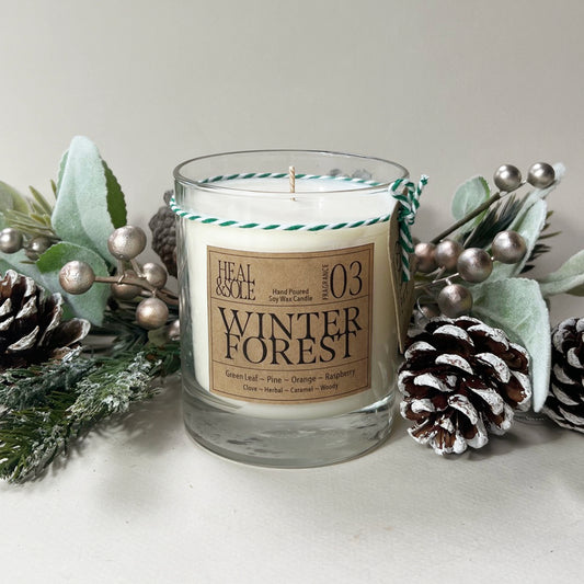 Winter Forest Candle