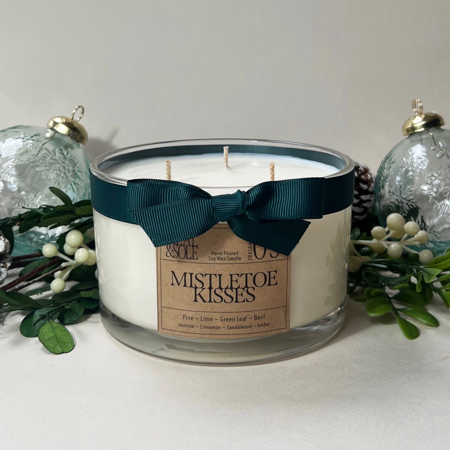 Mistletoe Kisses Candle