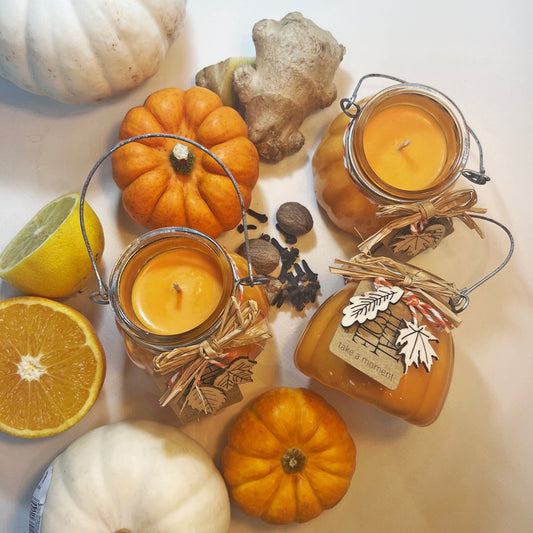 Pumpkin Spice Autumn Candle