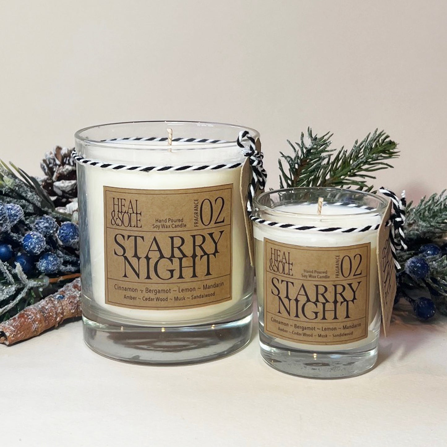 Starry Night Candle