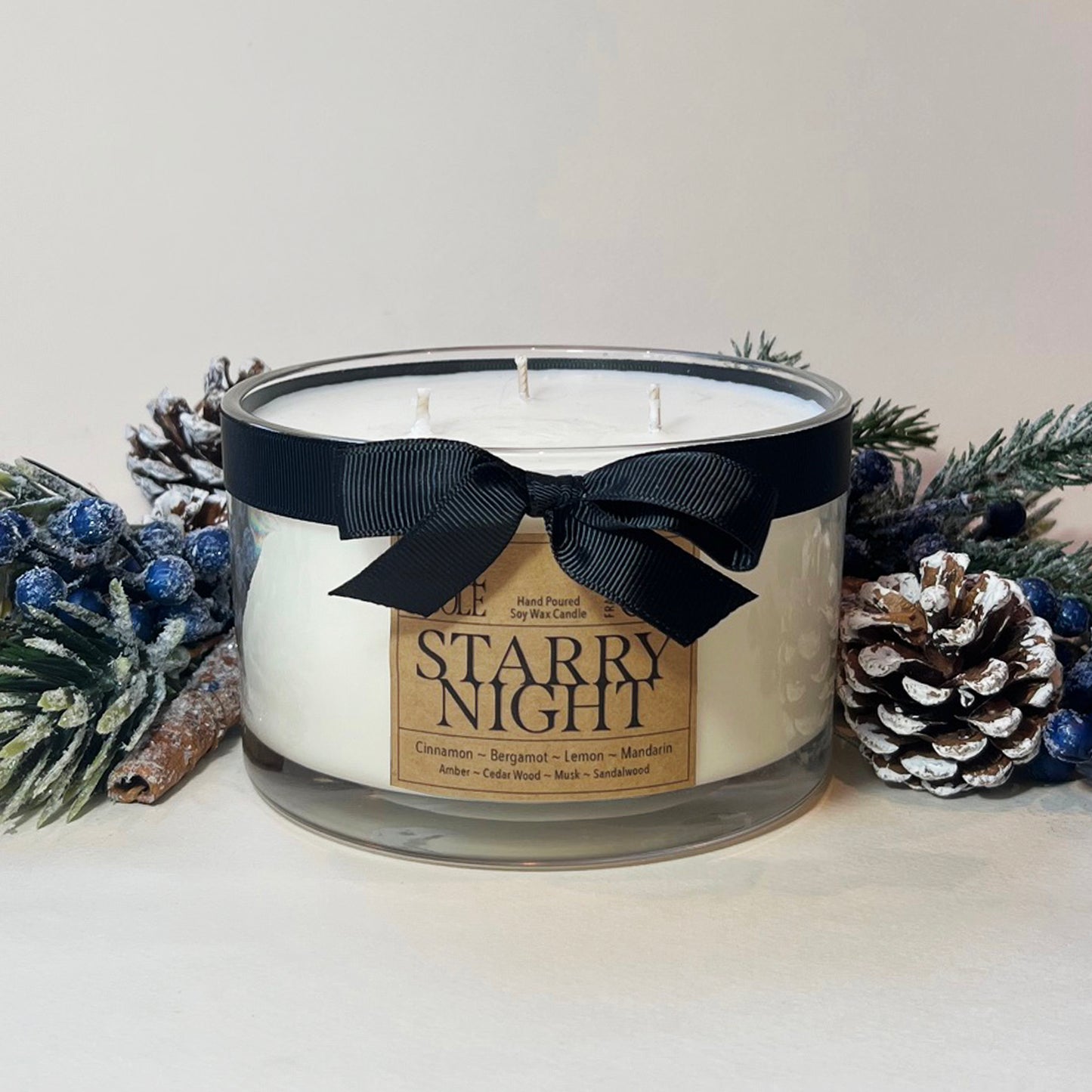 Starry Night Candle
