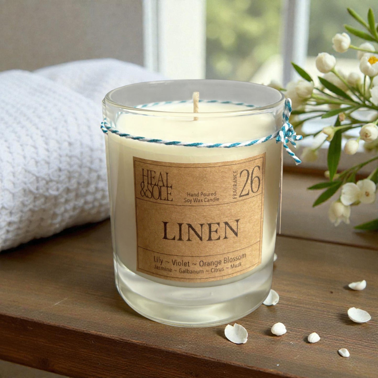 Linen Candle