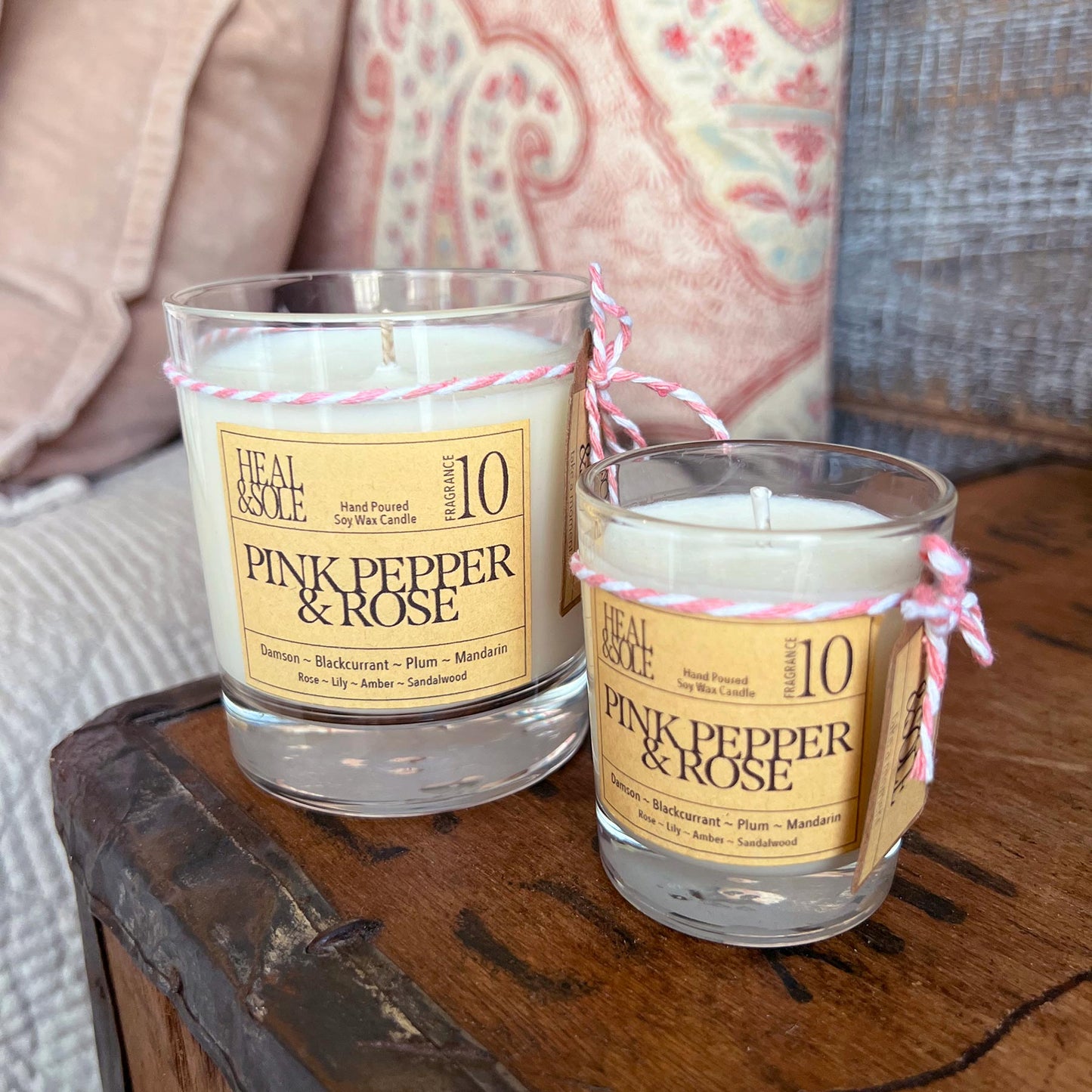 Pink Pepper & Rose Candle
